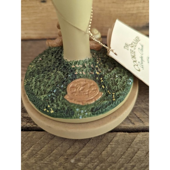 Vintage 1995 Brown Bag Cookie Art Beehive Bear Cookie Stamp / Butter Stamp - Picture 4 of 7